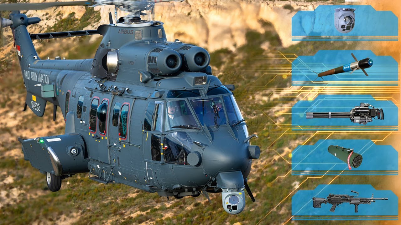 كاراكال افضل مروحية في طيران الجيش العراقي  H225M Caracal