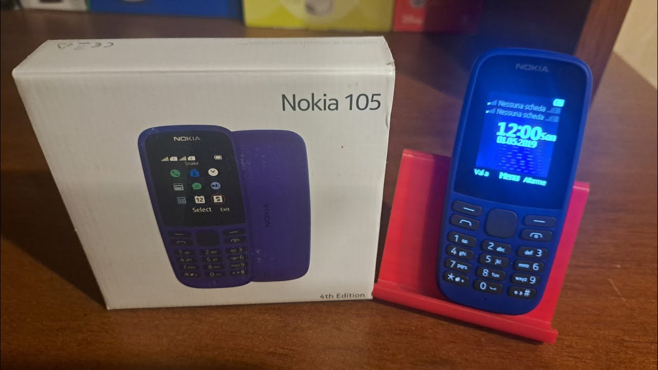 Unboxing del Nokia 105 (2019)