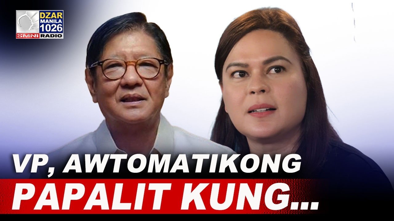 VICE PRESIDENT ANG PAPALIT, hindi executive secretary kung... - Atty. Guanzon