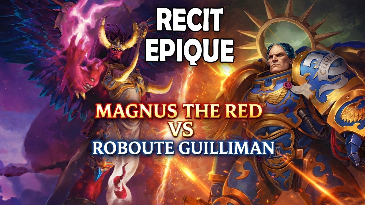 MAGNUS the RED VS Roboute GUILLIMAN • LORE WARHAMMER 40K • Gathering Storm III partie 16