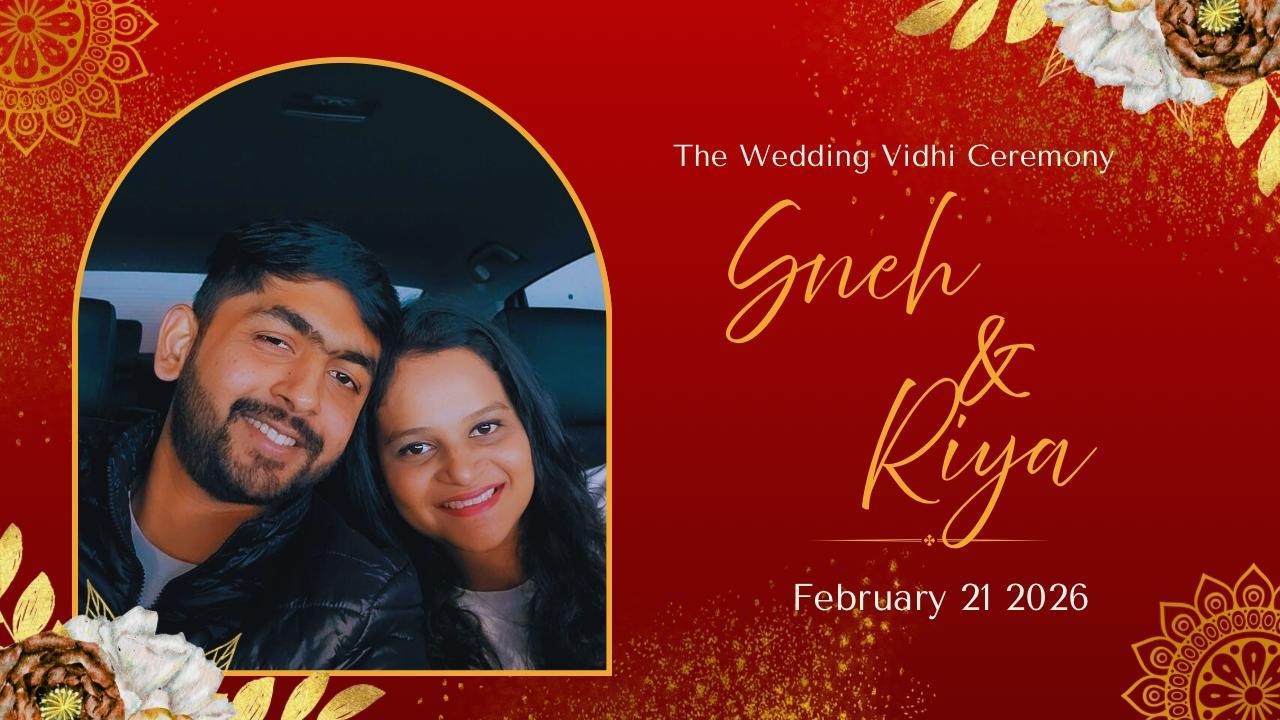 🔴  Riya  & Sneh ~ The Wedding Pithi Ceremony | 22.02.2026
