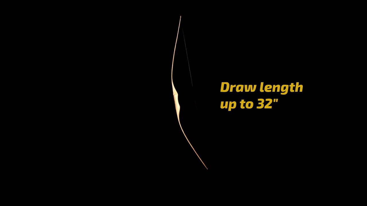 71" Deflex-Reflex Longbow II. with arrowrest