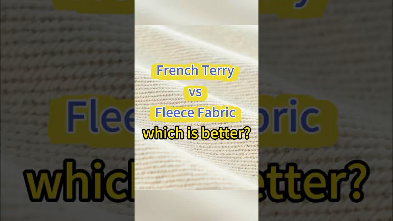 @ToohooCustom French terry vs Fleece fabric: Which Hoodie Fabric Wins? ❄️☁️🔥👕