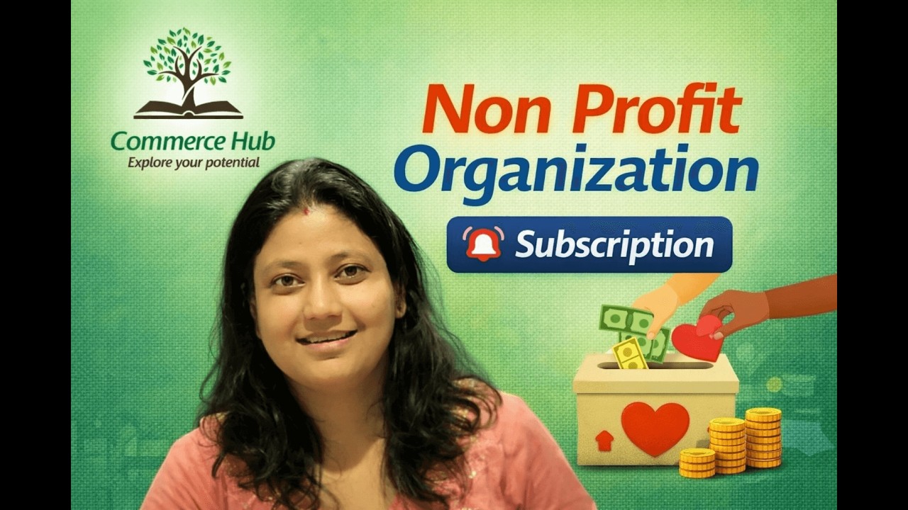 Non Profit Organisation Sums Solved