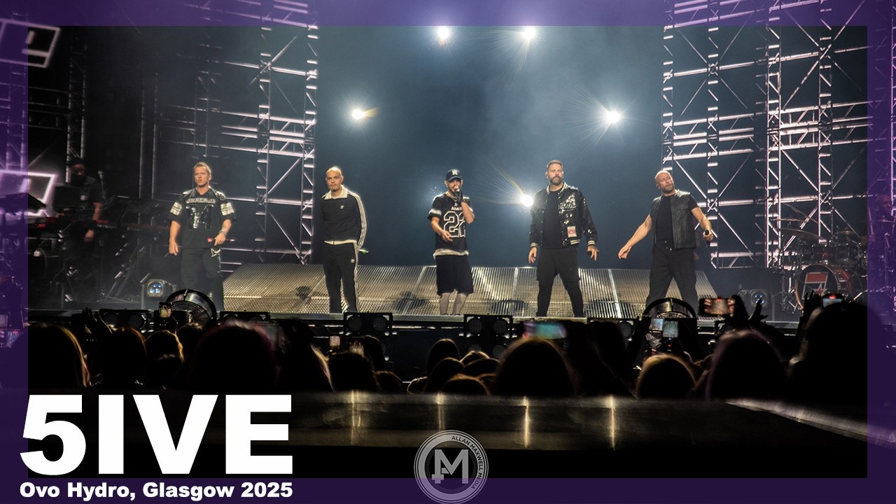 Five Live from Ovo Hydro Photographers POV 16th November 2025