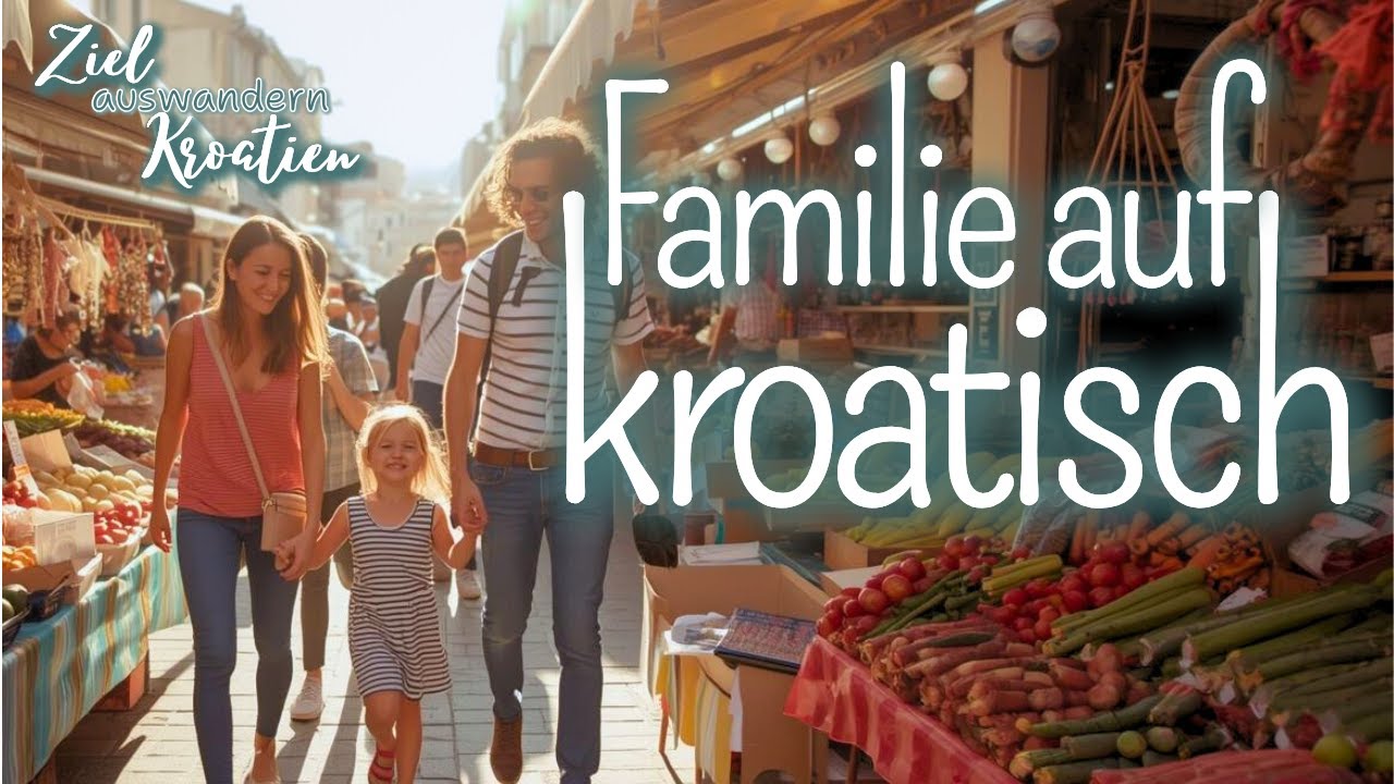 Diese 10 kroatischen Familien Vokabeln MUSST du können | Ziel auswandern Kroatien