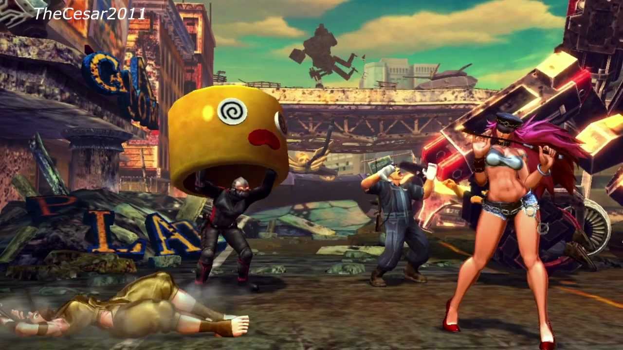 Hugo & Poison ARTS against Ibuki | Street Fighter X Tekken | Street Fighter X Tekken Mods