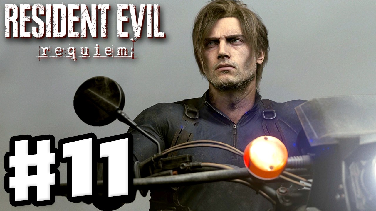 Resident Evil Requiem - Gameplay Walkthrough Part 11 - Motorcycle Attack! (Resident Evil 9)