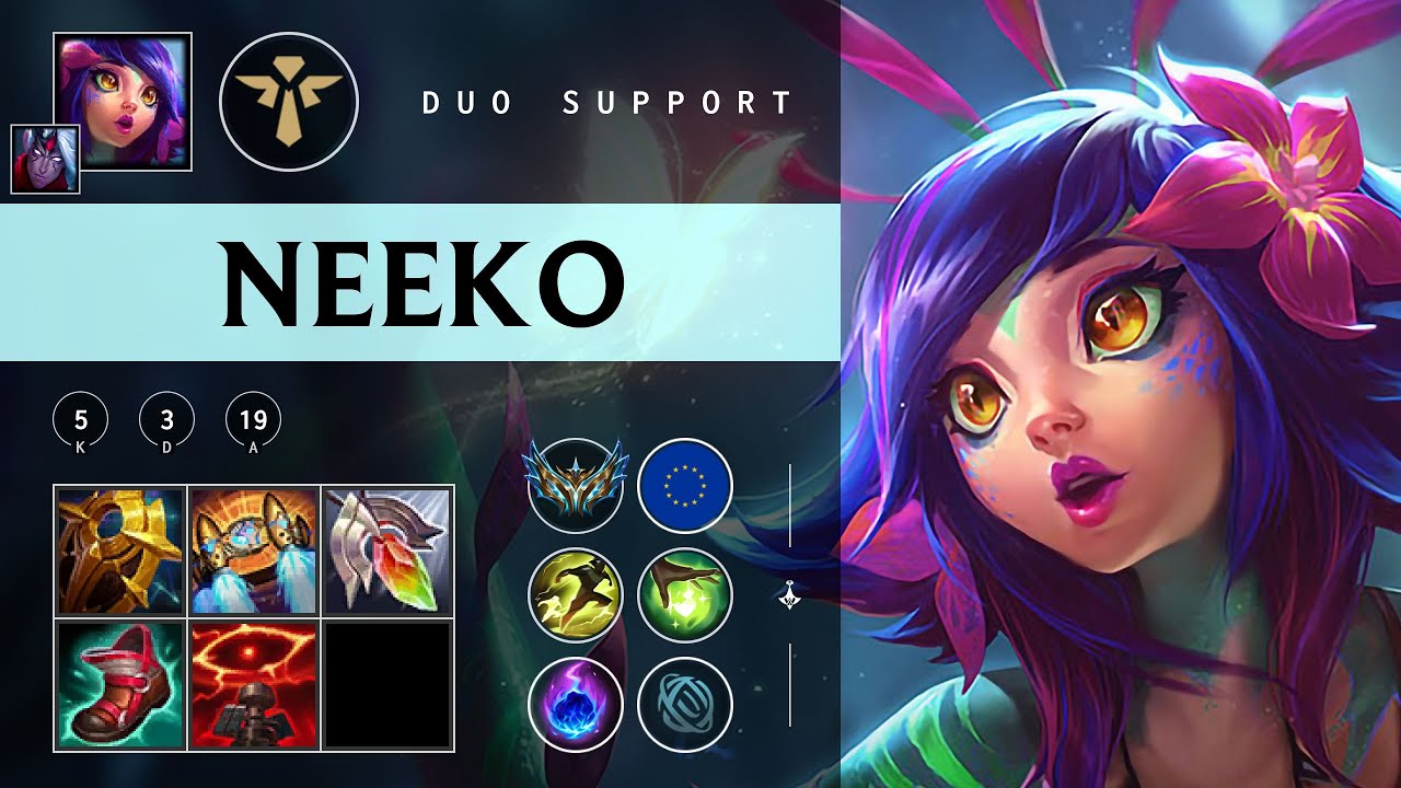 Neeko Support vs Bard - EUW Challenger Patch 25.24