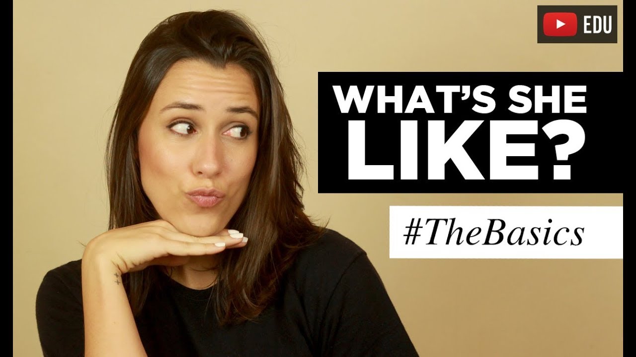 Cintia disse - Como descrever pessoas em Inglês (#TheBasics)