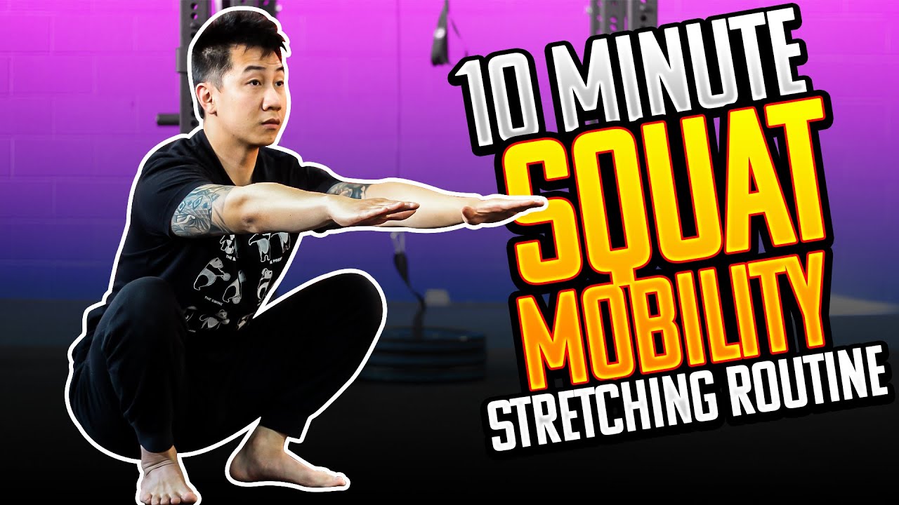 Unlock your SQUAT MOBILITY (10 Minute Stretching Routine)