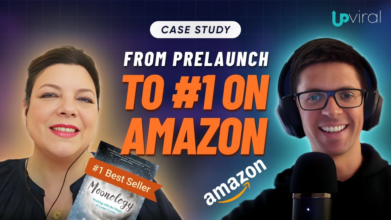 Case Study: From Prelaunch to #1 on Amazon – Nina Franks’ UpViral Success