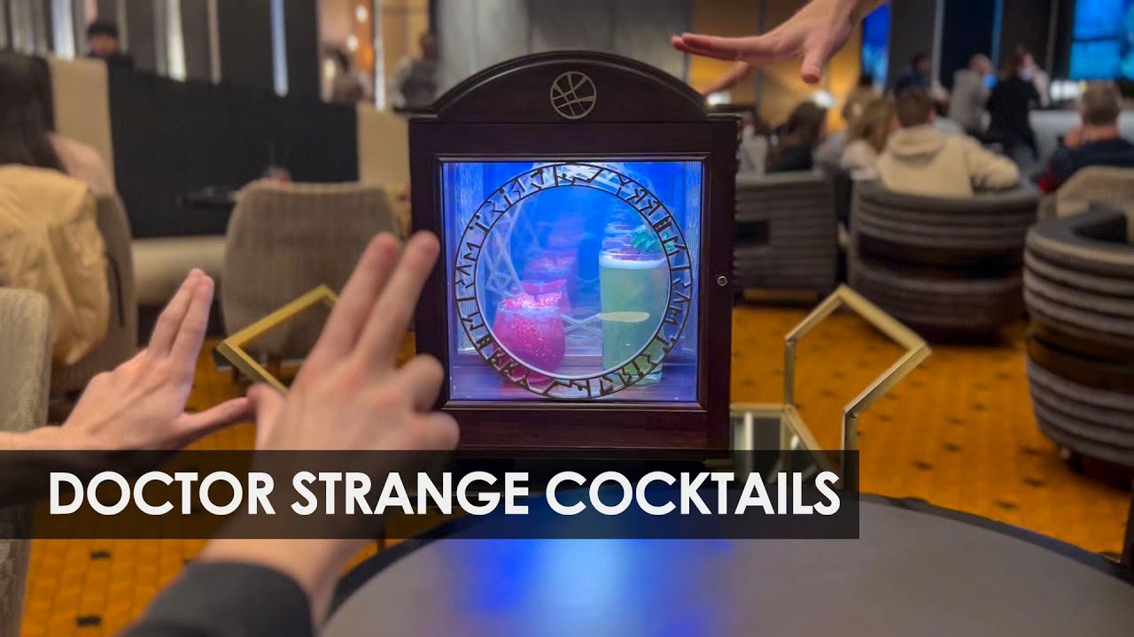 Probeer de Doctor Strange-cocktails in Disneyland Paris (Marvel-hotel New York: Skyline Bar)