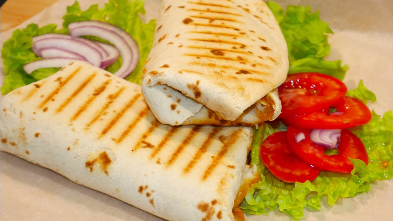 Domowy kebab - shoarma w tortilli. Gotowy w 20 minut. Becia gotuje i poleca.