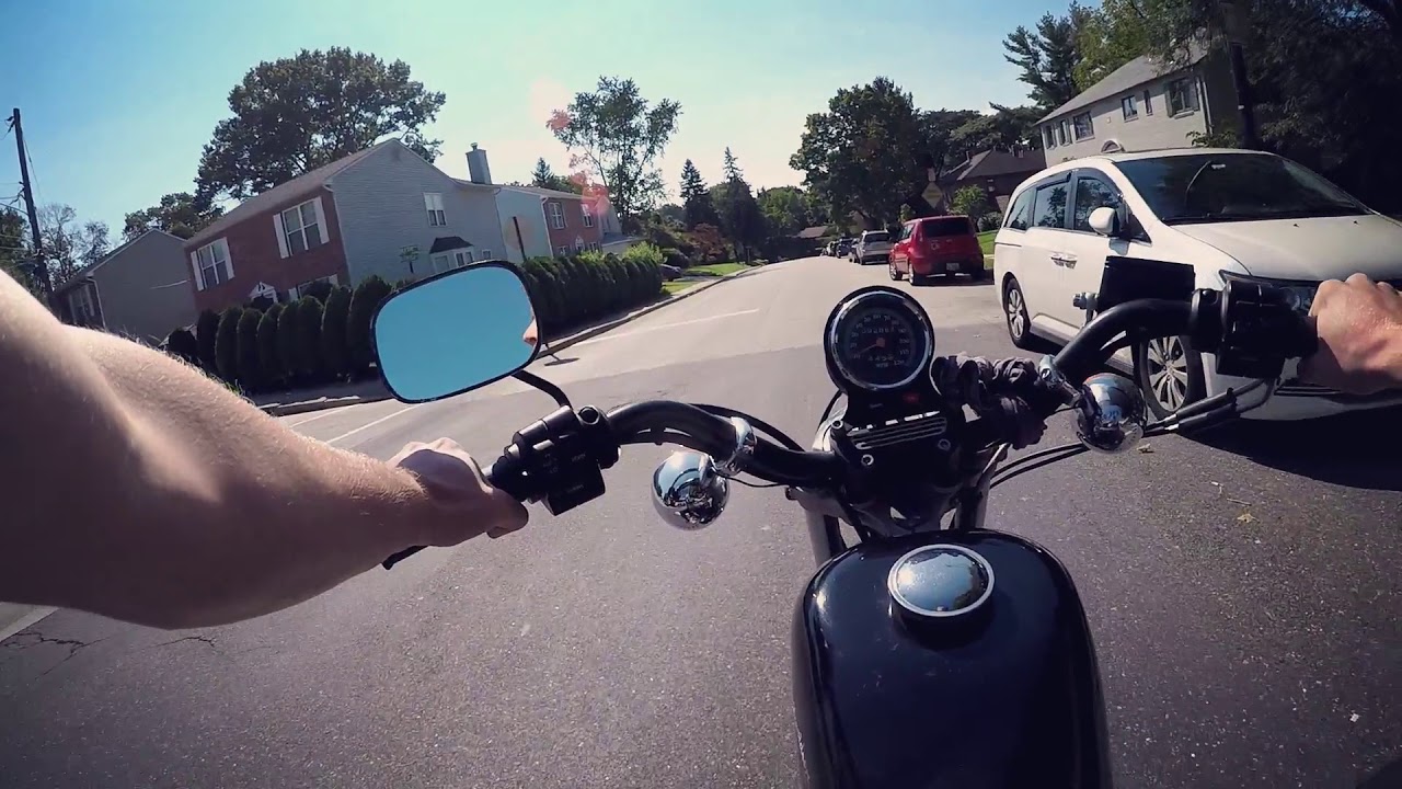 Ride Along on Classic SPORTSTER 1985 Harley Davidson XLX 1000