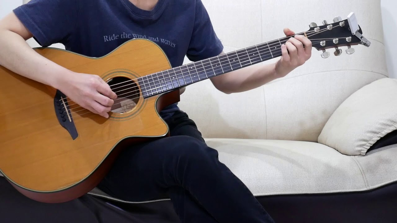 郁可唯 - 路過人間 (acoustic guitar solo)