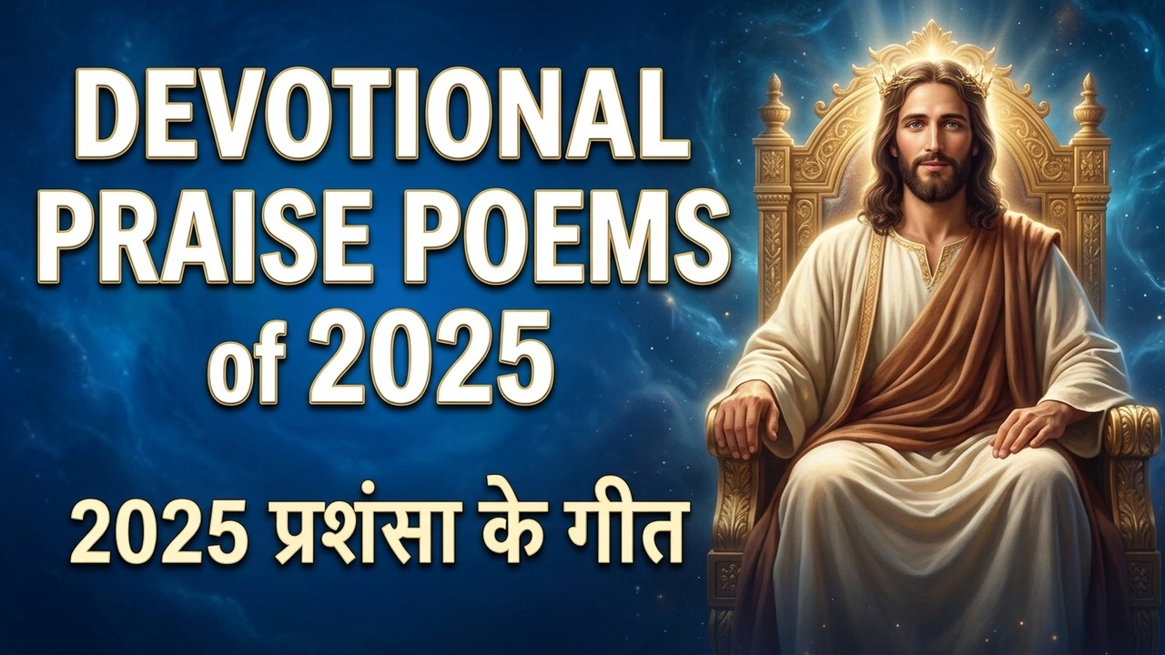 Relaxing Christian Poetry Compilation | 2025 Devotional Praise Collection (Hindi)