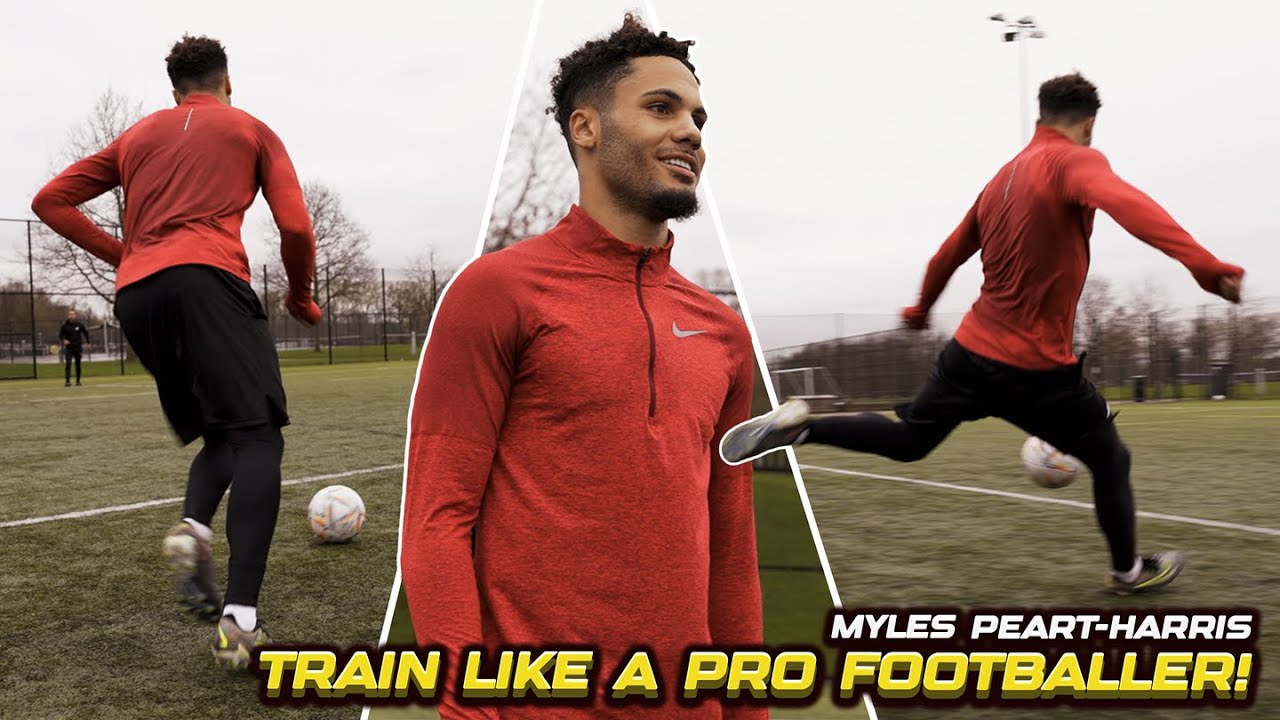 TRAIN LIKE A PROFESSIONAL FOOTBALLER! | Myles Peart-Harris Pre Season Training - BY MSN