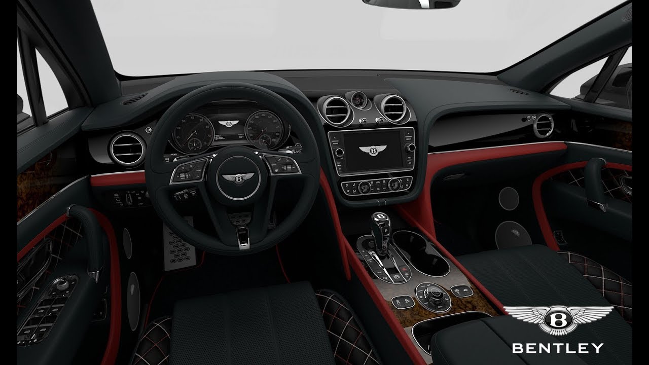 2018 Bentley Bentayga Mulliner Interior Colours - The Ultimate Luxury SUV