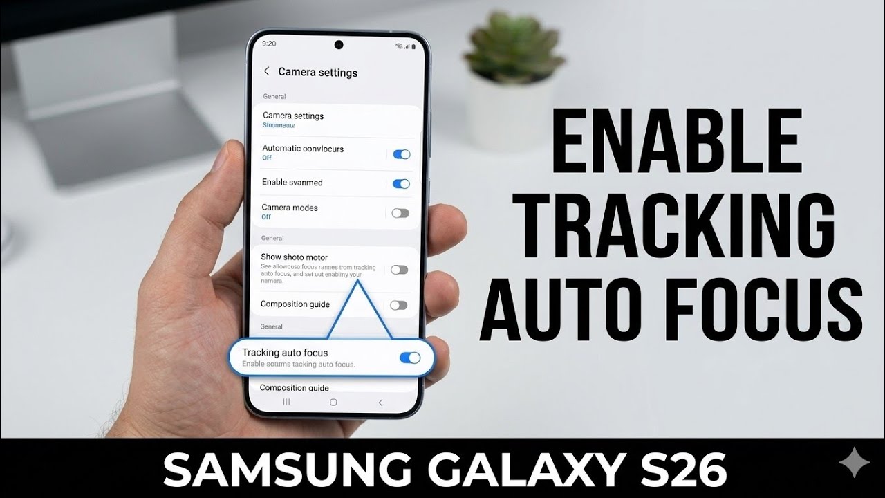 Samsung Galaxy S26 / S26 Ultra: Как использовать автофокусировку с отслеживанием на Samsung Galax...