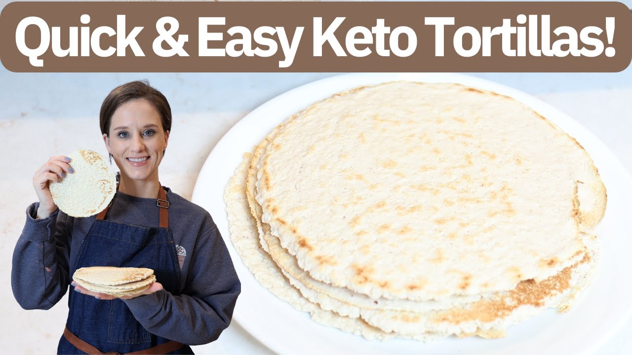 Quick & Easy Keto Tortillas!