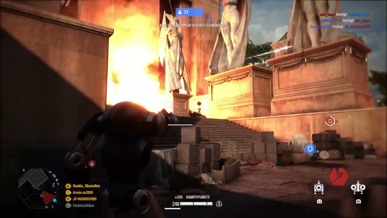 STAR WARS Battlefront 2: Galactic Assault (Gameplay No Comment)