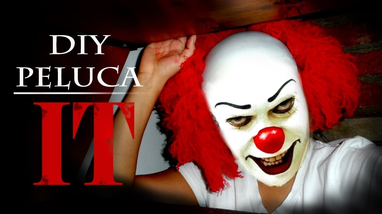 DIY peluca it clown (payaso ESO)