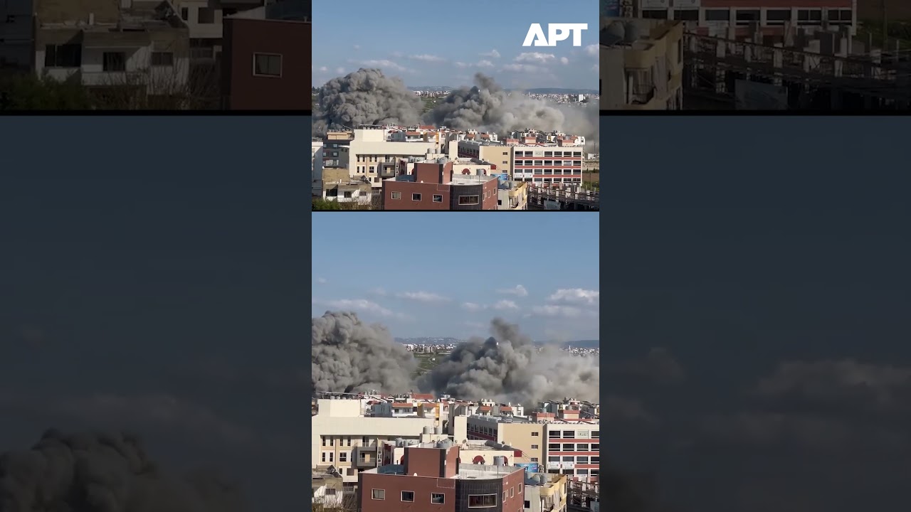 Israeli Military Targets Hezbollah Infrastructure in Southern Lebanon | APT
