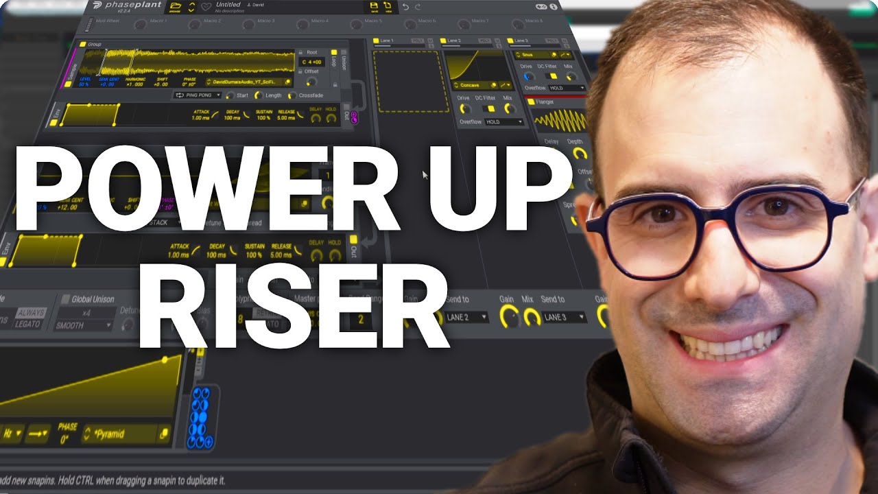 How To Sound Design A Sci-Fi Power Up Sound In Phase Plant