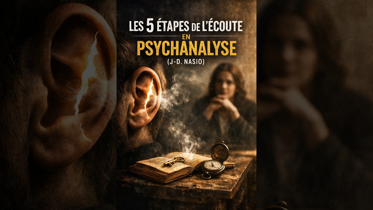 Les 5 étapes de l’écoute en psychanalyse (J.-D. Nasio)