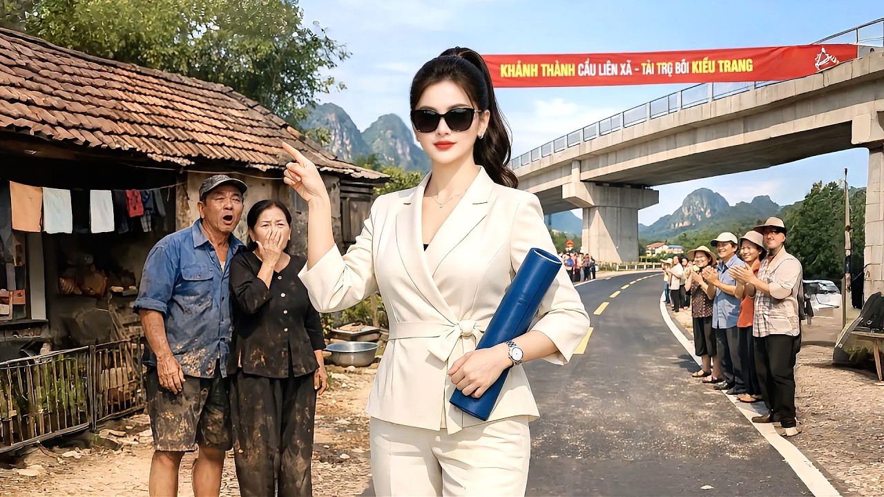 Ngay Sau Khi Ly H&ocirc;n, Cả X&oacute;m Chết Lặng Khi Thấy Vợ Cũ T&agrave;i Trợ X&acirc;y Đường V&agrave; Cầu Cho Cả X&atilde;, C&aacute;i Kết Sốc
