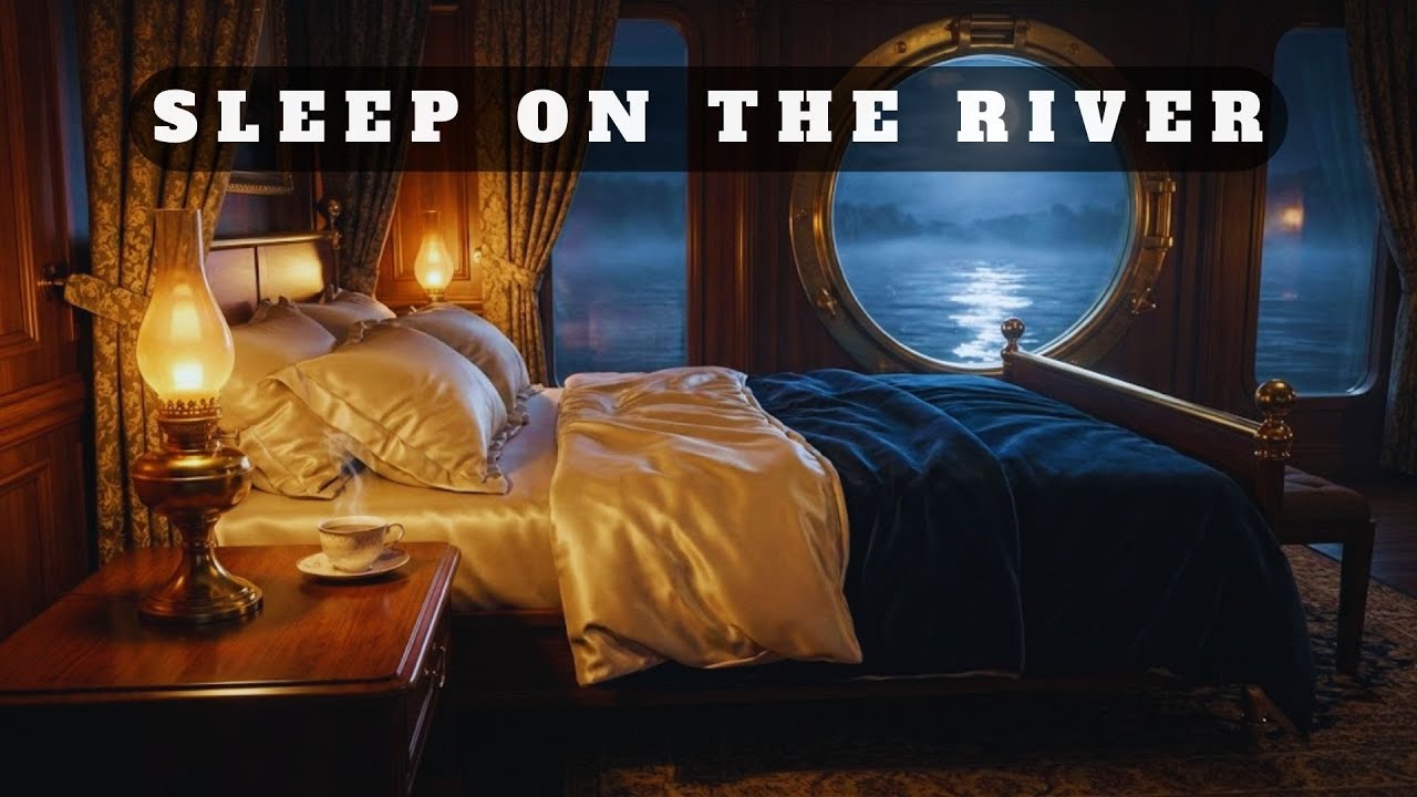 The COZIEST River Steamboat Story 🚢 Sleep Safe on the Moonlit Water  BEDTIME STORY