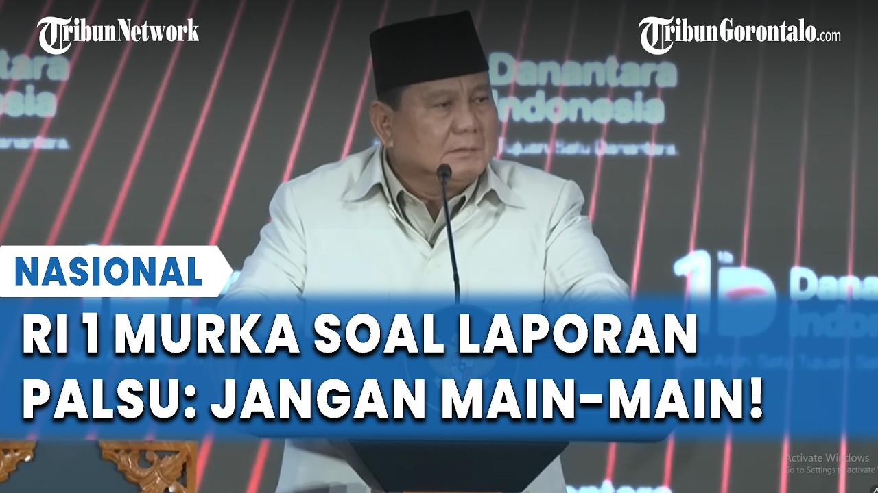 TEGAS! Presiden Prabowo Marah Dengar Laporan Akal-akalan, Beri Peringatan Keras ke Jajarannya