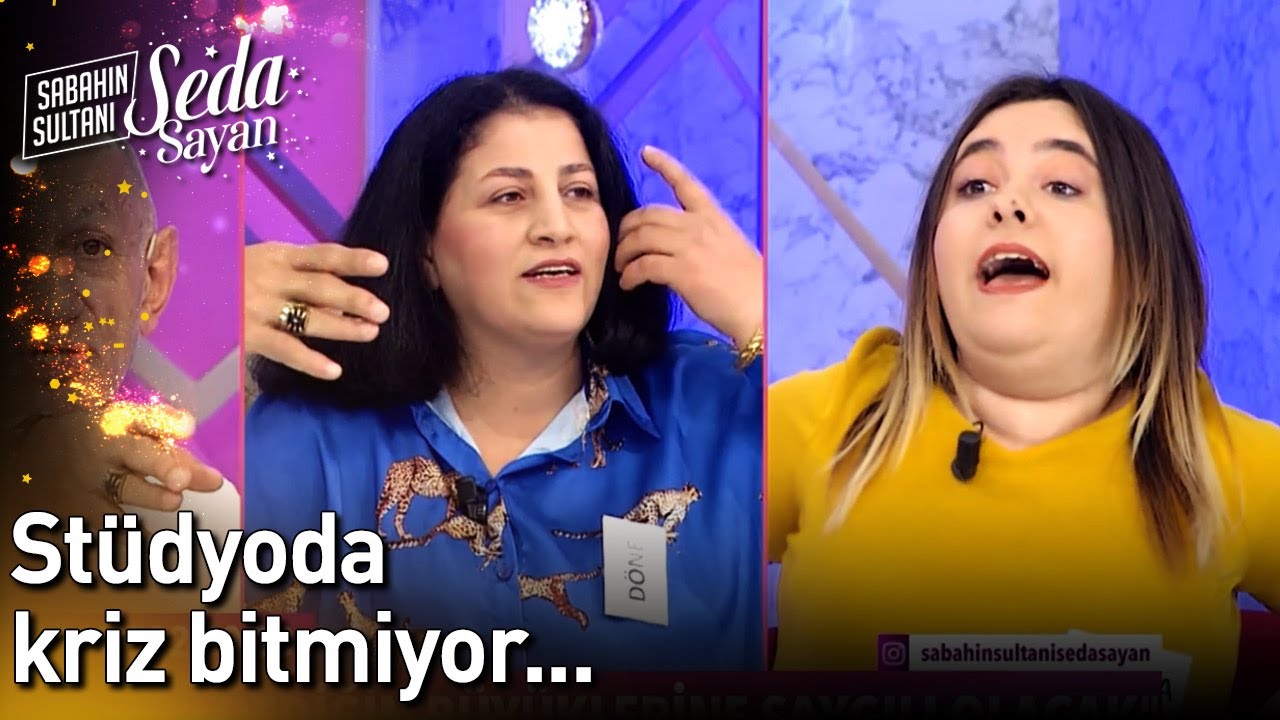 Stüdyoda Kriz Bitmiyor! - Sabahın Sultanı Seda Sayan