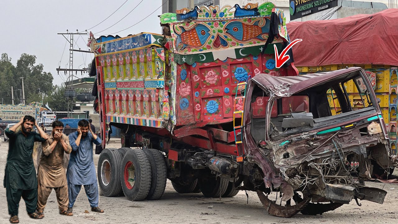 Massive Heavy Truck Crash in Pakistan – Complete Restoration & Rebuild