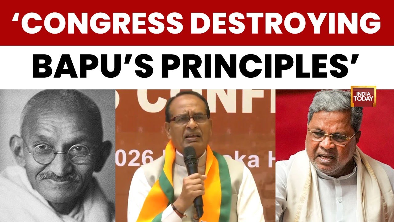 Union Minister Shivraj Singh Chouhan Criticises Congress Government in Karnataka | India Today