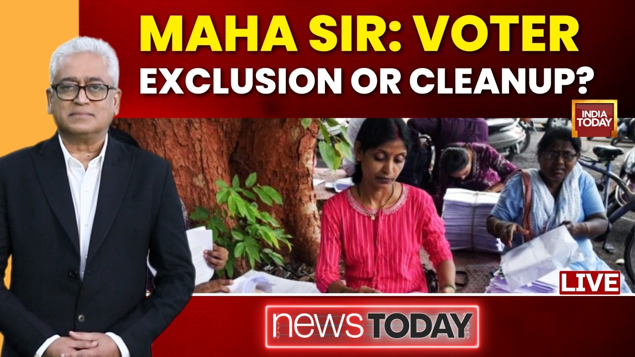 Rajdeep Sardesai LIVE: Maharashtra SIR | Over 2 Crore Voters Excluded | Voter Exclusion Or Cleanup?