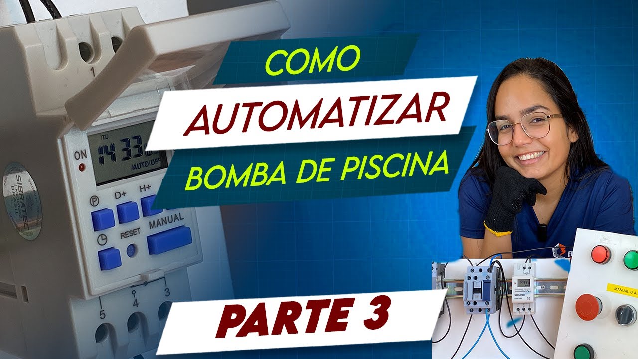 Como AUTOMATIZAR BOMBA de PISCINA - PROGRAMAÇÃO