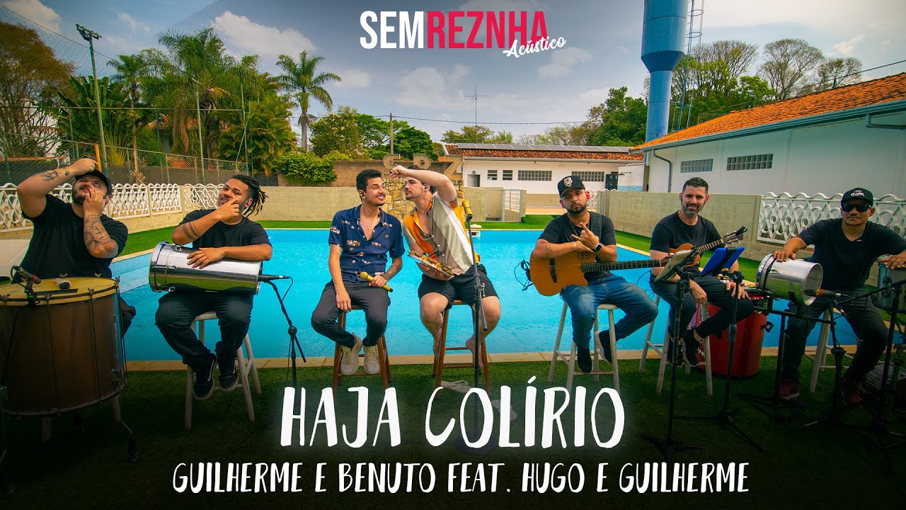 Haja Colírio (Guilherme & Benuto feat. Hugo & Guilherme) - Sem Reznha Acústico (COVER PAGONEJO)