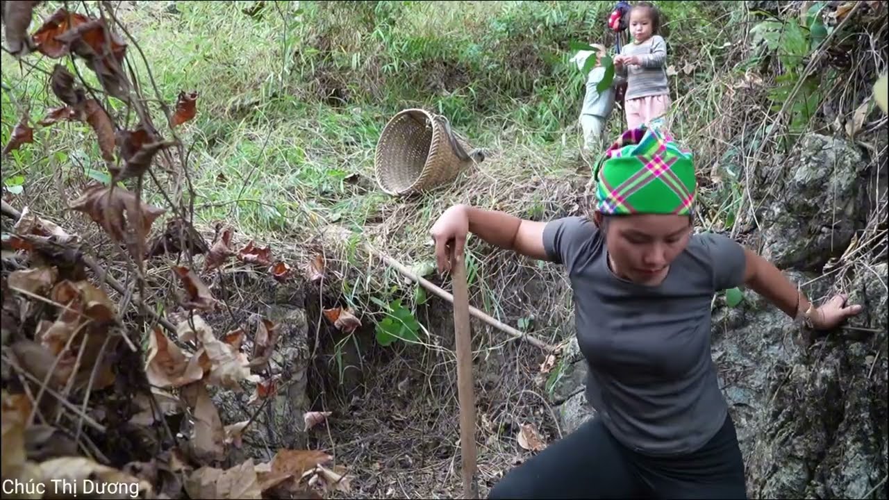 Harvesting Giant Wild Yams with My Kids &ndash; Cooking and Caring for Our Farm Family
