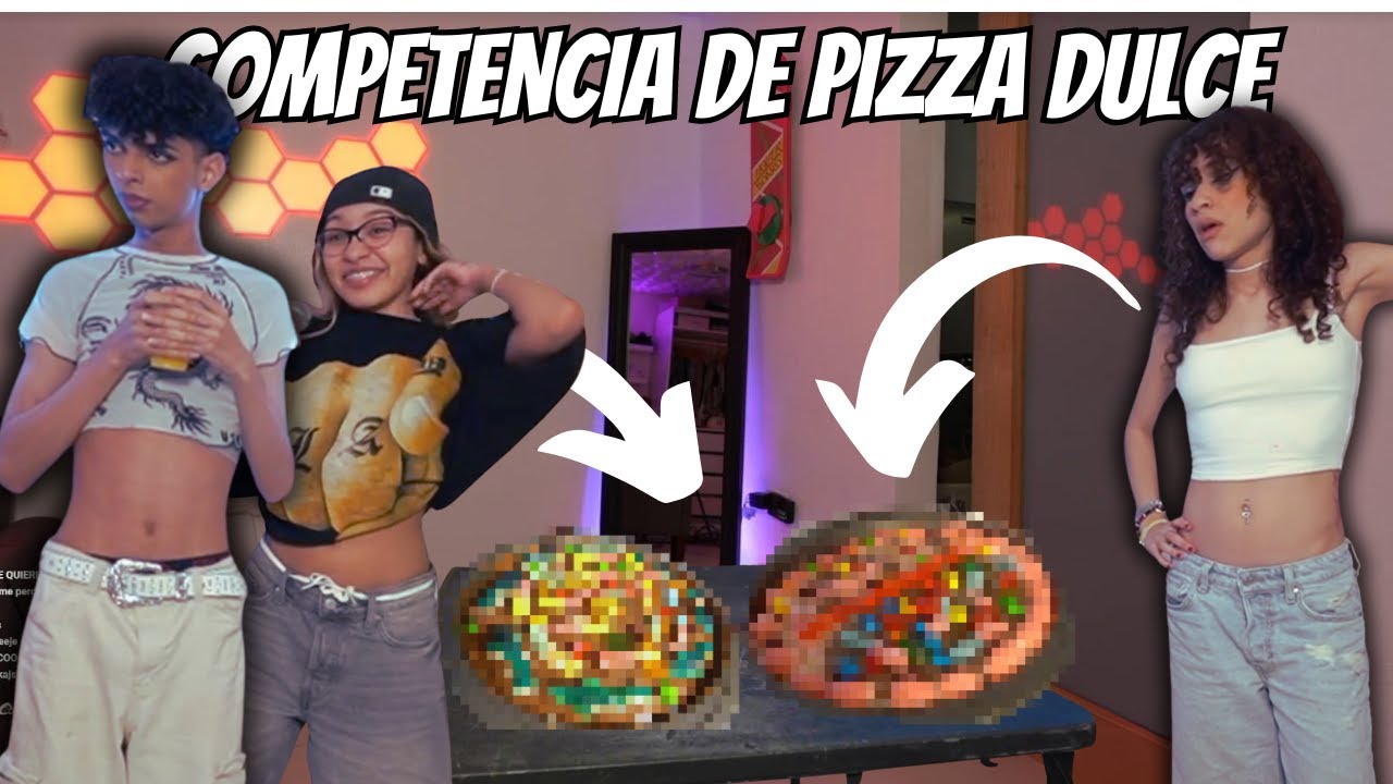 ALONDRA MICHELLE, RAI Y ALEX HACEN PIZZAS DULCES