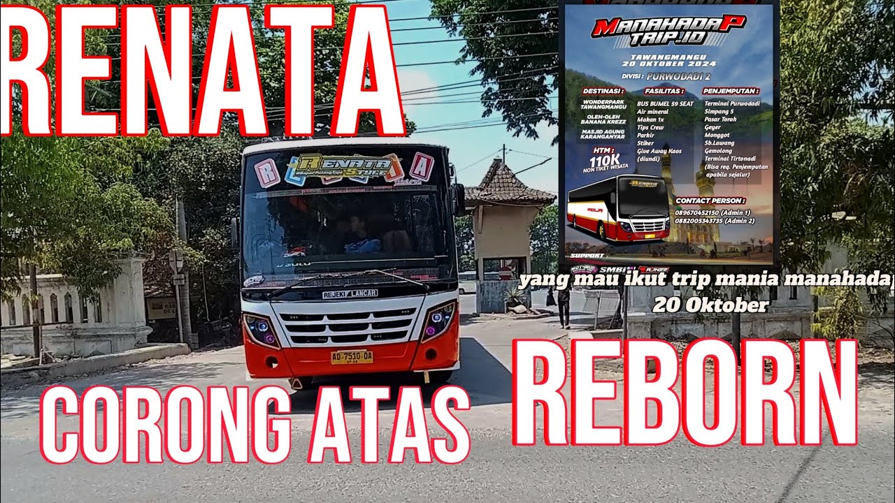 Basuri bus bumel racing rela renata reborn ‼️😱 corong atas artis Purwodadi -solo full Basuri