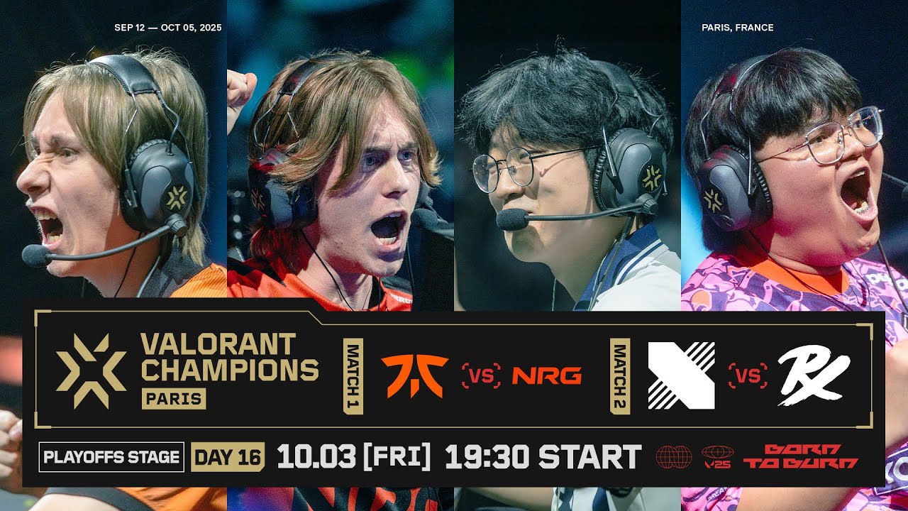 VALORANT Champions Paris — Playoffs Stage Day 16