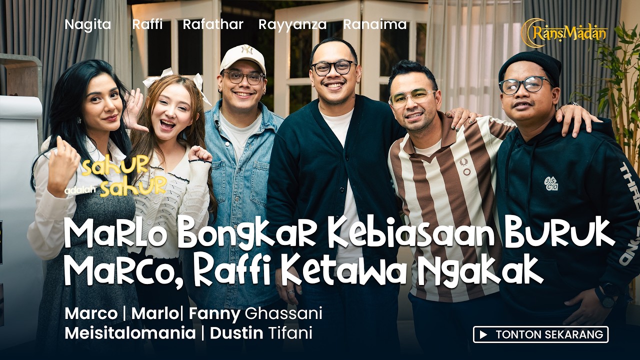 MANTAN PACAR MARLO DI BONGKAR MARCO, RAFFI; SAMA KAYAK GW LU BRO.