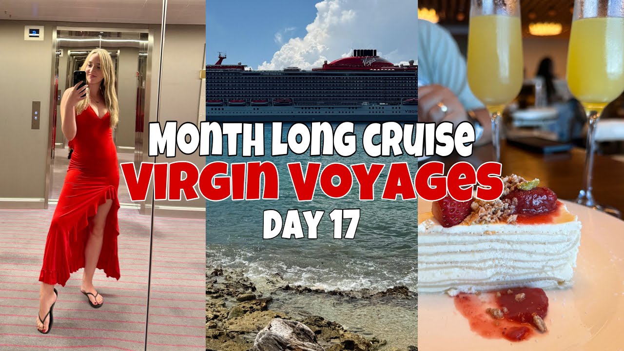 ПЛЯЖ, БРАНЧ И МЕКСИКА 🚢 | Видеоблог Virgin Voyages, 17-й день