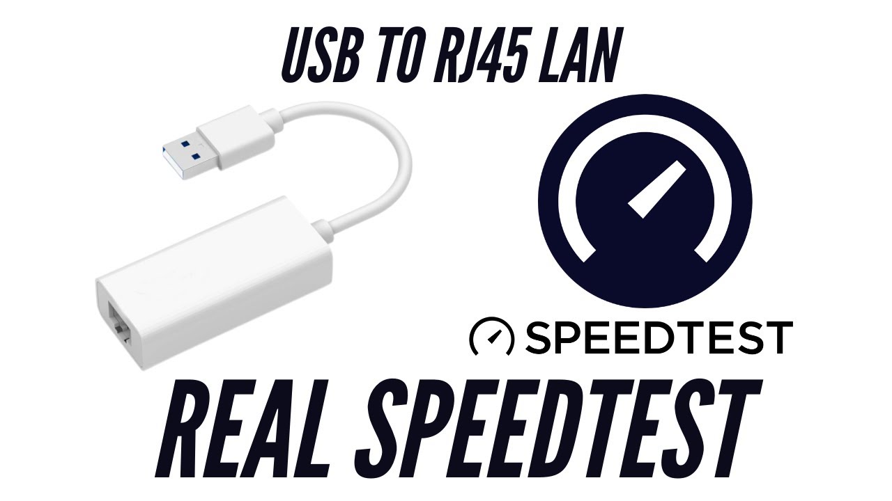 Cheapest USB 2.0 to Ethernet RJ45 Network LAN Converter Real Speed Test