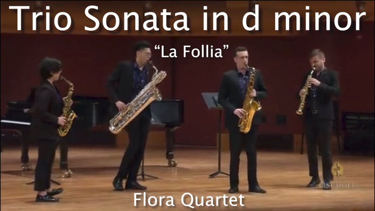 Vivaldi: Trio Sonata in d minor, Op. 1 No. 12 RV63 "La Follia" - Flora Quartet | Fischoff 2022