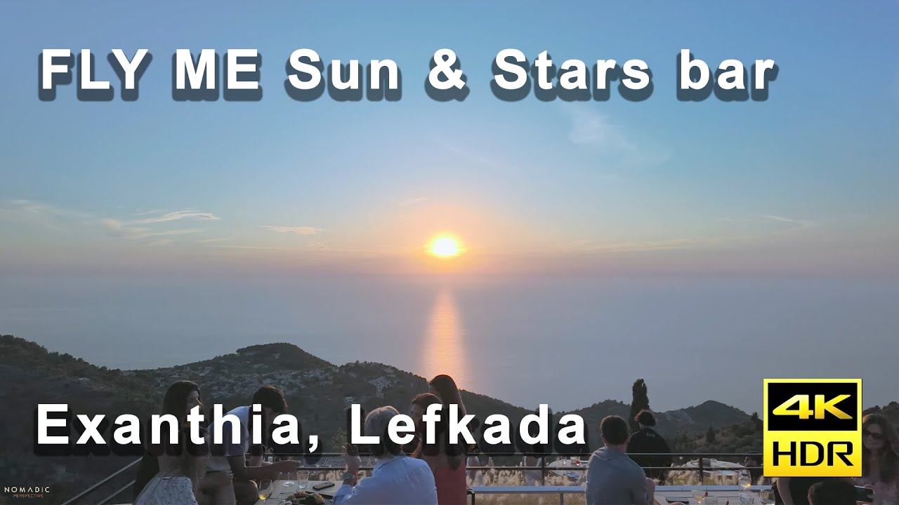 FLY ME Sun & Stars bar | Lefkada, Greece | 4K HDR