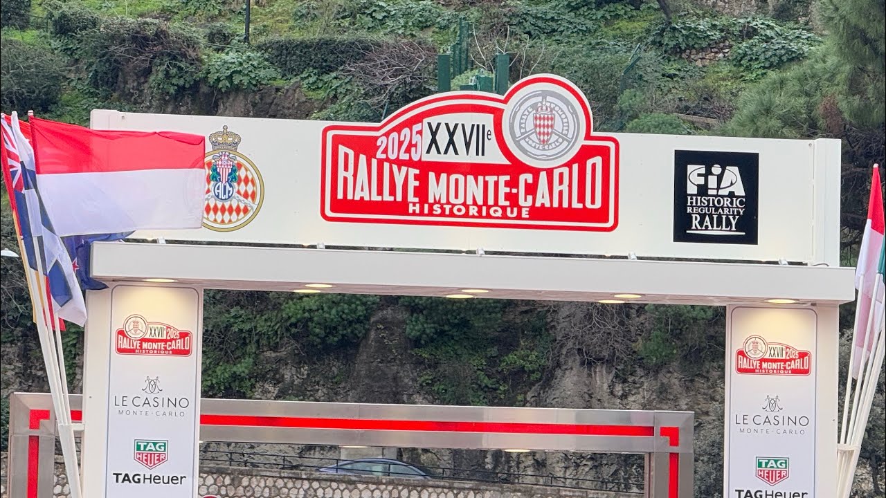 Vérification Technique + Départ du Rallye Monte-Carlo Hsitorique 2025