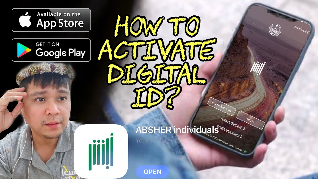 HOW TO ACTIVATE YOUR DIGITAL ID IN ABSHER INDIVIDUAL APP
